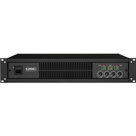 QSC CX404 4-channel Professional Power Amplifier, 250W at 8 Ohms Stereo Mode, 500W at 16Ohms Bridge Mono